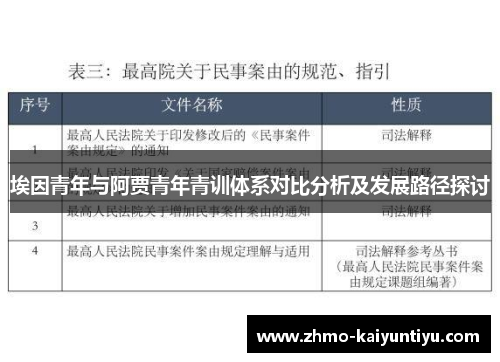埃因青年与阿贾青年青训体系对比分析及发展路径探讨 埃因青年与阿贾青年青训体系对比分析及发展路径探讨