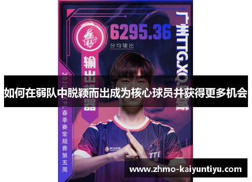 如何在弱队中脱颖而出成为核心球员并获得更多机会